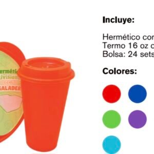 Lonchera con ensaladera desmontable