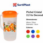 Pichel cristal con serrigrafia