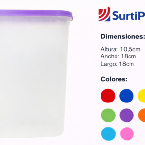 Contenedor nevado
